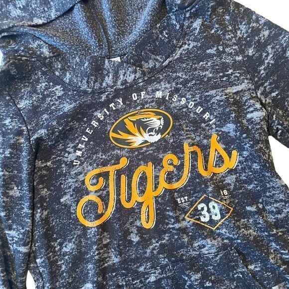 Creative Apparel Missouri University MIZZOU Tigers MU Hooded Sweatshirt Women’s - Picture 3 of 4